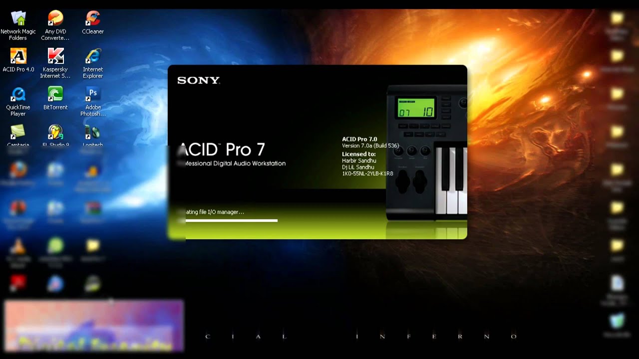 acid pro 7 serial number and activation code